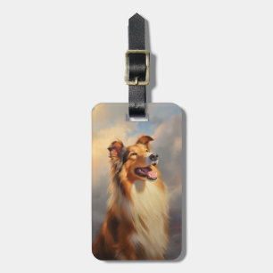 Rough collie / Scottish collie Gepäckanhänger