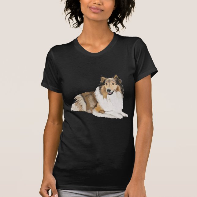 Rough Collie T-Shirt (Vorderseite)