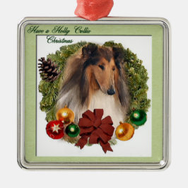 Rough Collie Weihnachtsgeschenke Ornamente