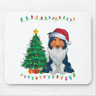 Rough Collie Weihnachtsmannmütze Men Women Kids Xm Mousepad