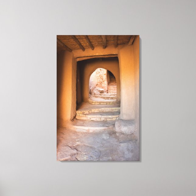 Rough Dirt Treppe Leinwanddruck (Vorderseite)