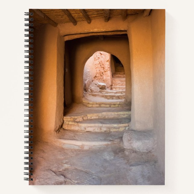 Rough Dirt Treppe Notizbuch (Vorderseite)