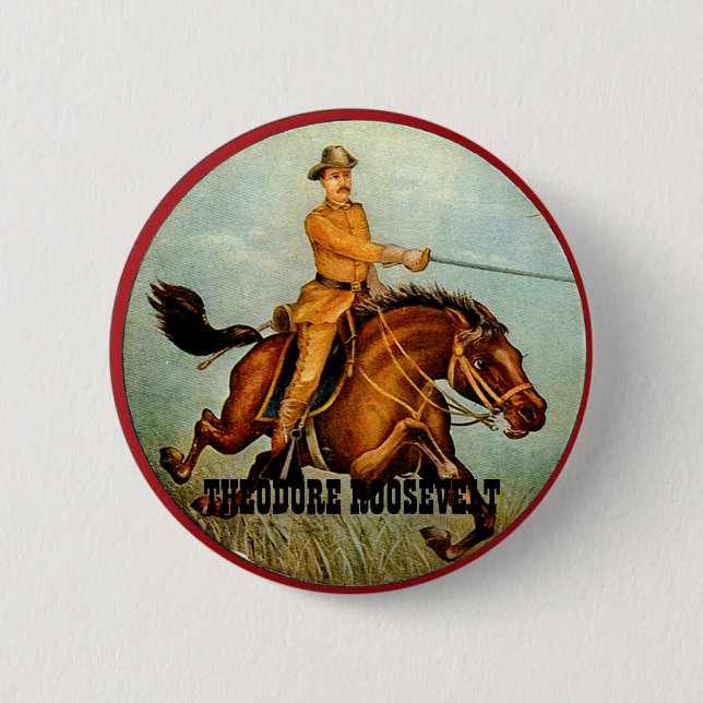 Rough Rider - Knopf Button (Vorderseite)