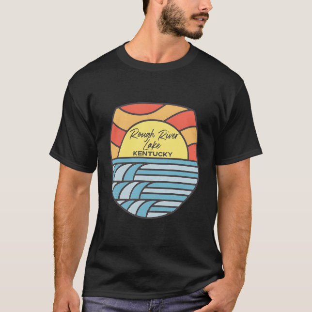 Rough River Lake Kentucky Ky Sunset Sunrise Souven T-Shirt (Vorderseite)