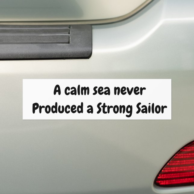ROUGH SEA'S STARKE SAILOR AUTOAUFKLEBER (Auf Auto)