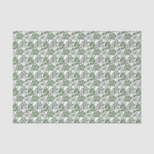 Rough Sketch Chile Paprikaschoten auf Green Seidenpapier