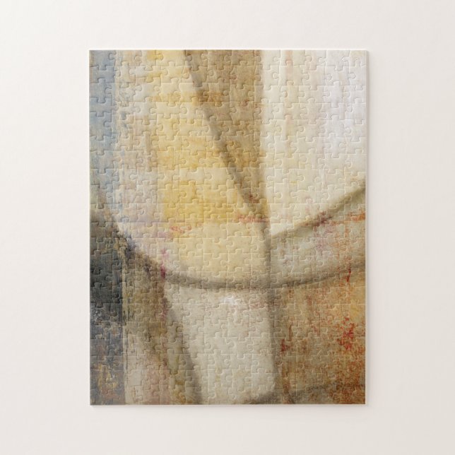 Rough Textured Earth Tone Painting (Vertikal)