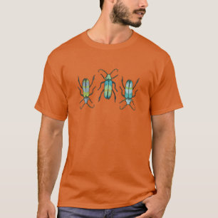 Rough zeichnend Grafikfehler latipes inseccis T -  T-Shirt