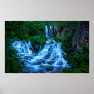 Roughlock fällt Spearfish-Schlucht Poster