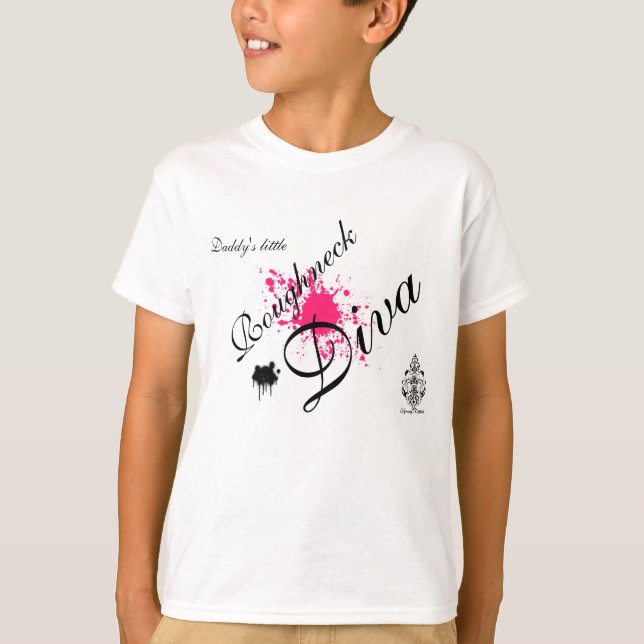 ROUGHNECK DIVA (Spritzer) T-Shirt (Vorderseite)