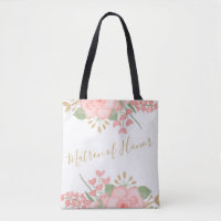 Rougissent le sac fourre-tout floral rose à dame