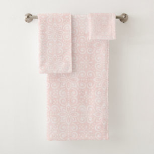 Rougissent l'ensemble de serviette de Bath de