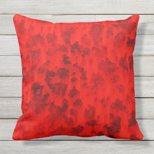 ROULEAUX ET RUSTY BLOTCH organiques Jeter Coussin