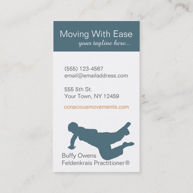 Roulement sur des cartes de visite de répétition (Dos)