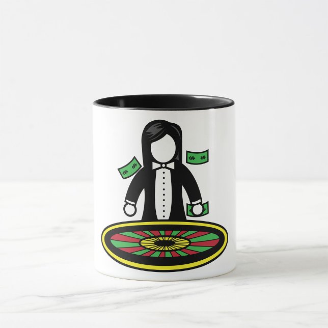 Roulette Dealer Tasse (Von Creator hochgeladen)