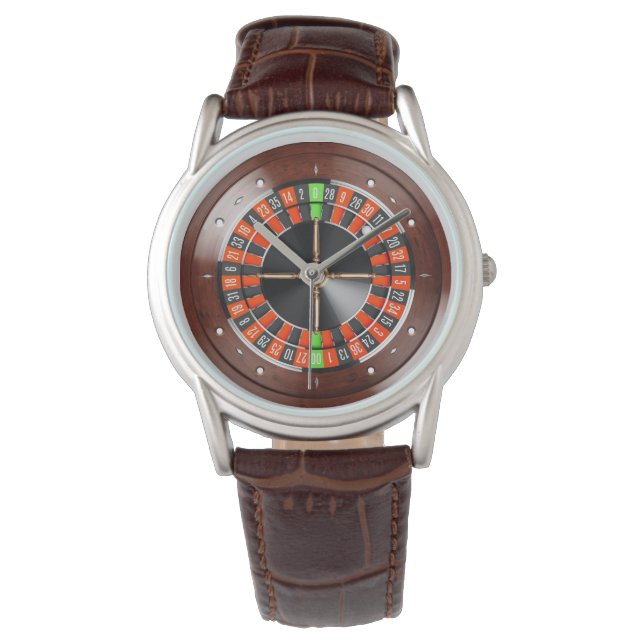Roulette Design Watch Armbanduhr (Vorderseite)