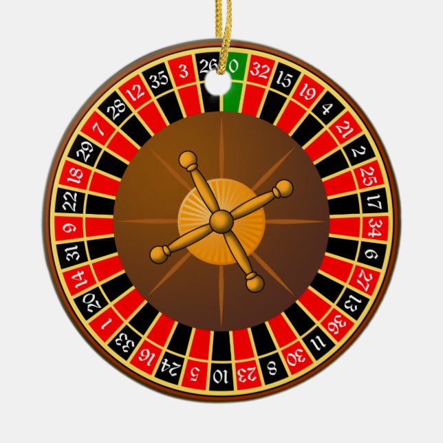 roulette keramik ornament (Vorne)