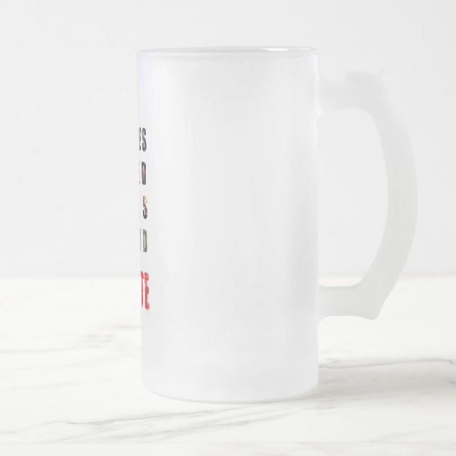 Roulette-mattierte Tasse (Rechts)