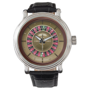 Roulette-Rad Armbanduhr