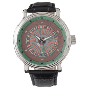 Roulette-Rad Armbanduhr