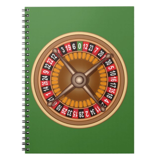 Roulette Roulette carnet personnalisé (Devant)