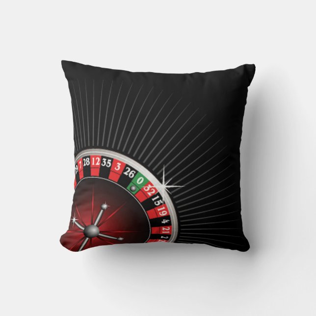 Roulette Roulette Coussin personnalisé (Recto)
