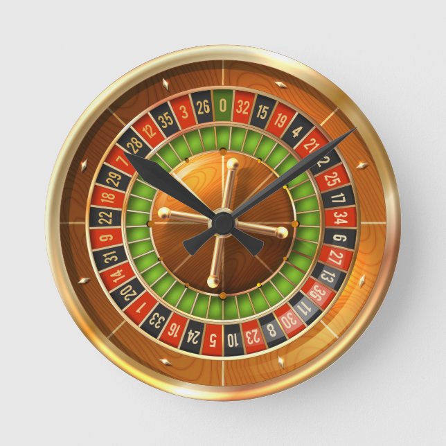 Roulette Roulette Horloge ronde (Recto)
