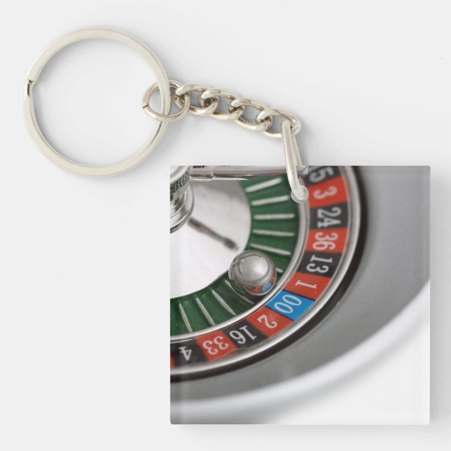 Roulette Schlüsselanhänger (Vorderseite)