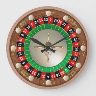 Roulette Wall Uhr