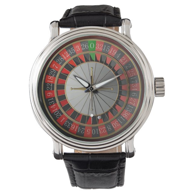 ROULETTE WHEEL ARMBANDUHR (Vorderseite)