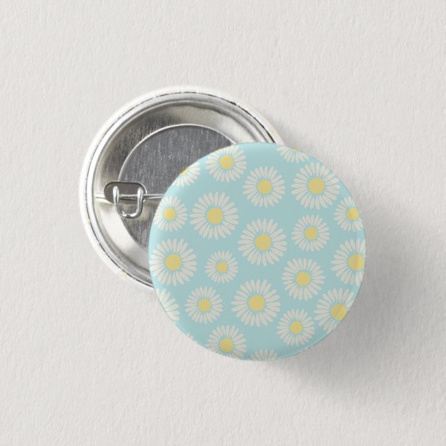 Round Button Button Spring Florals (Vorne & Hinten)