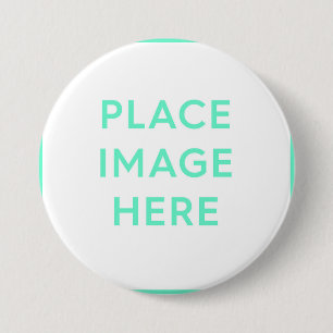 Round Button, groß, 3 Zoll - Souvenir Geschenkdesi Button