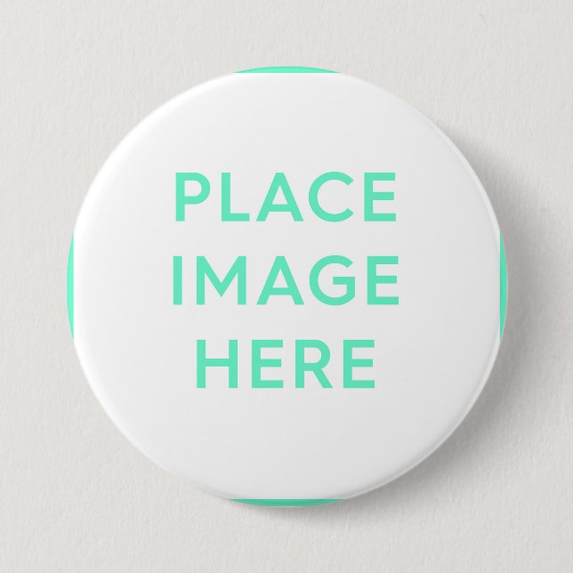 Round Button, groß, 3 Zoll - Souvenir Geschenkdesi Button (Vorderseite)