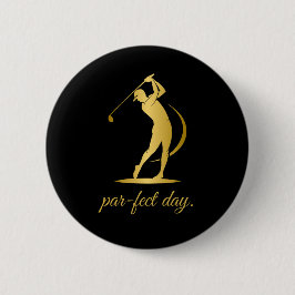 Round Button mit Golf Design