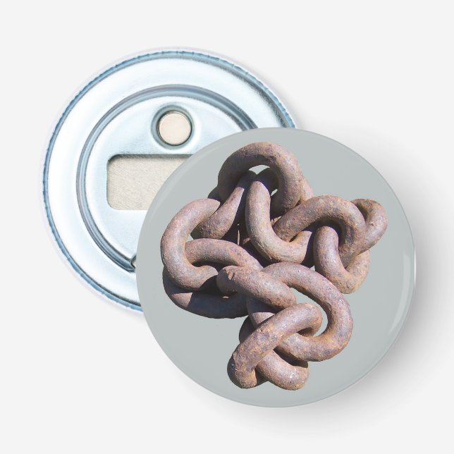 Round Flasche Opener Flaschenöffner (Vorderseite)