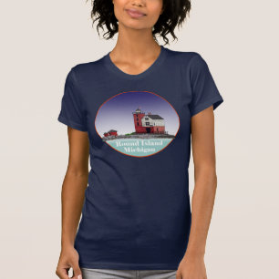 Round Island Lighthouse T-Shirt