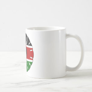Round Kenyan Motif: Ein nationales Symbol Kaffeetasse