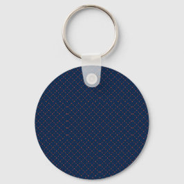 Round keychain with a dark blue background schlüsselanhänger