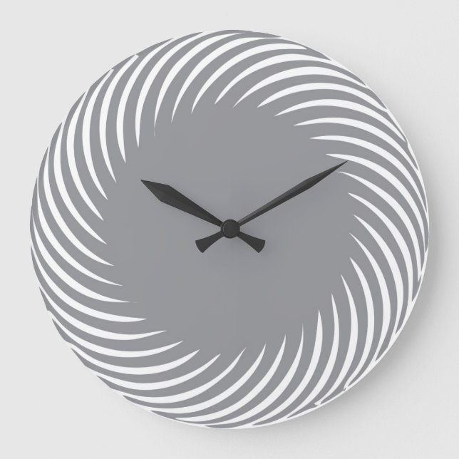 Round (Large) Wall Clock Große Wanduhr (Vorderseite)