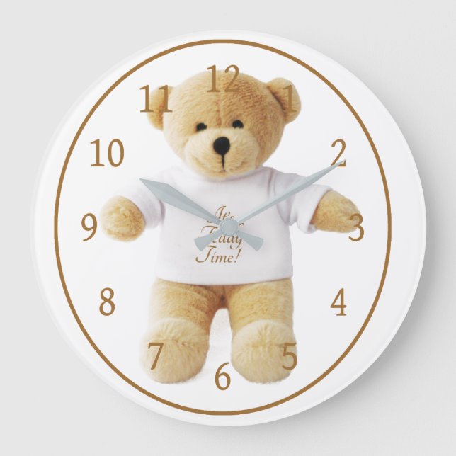 Round (Large) Wall Clock Große Wanduhr (Vorderseite)