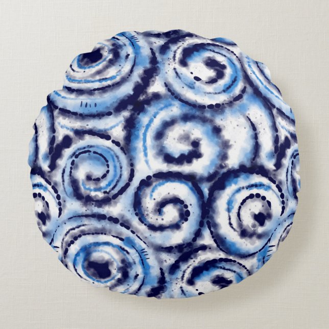 Round Pillow design  Rundes Kissen (Vorderseite)