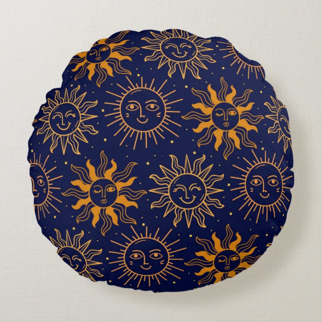 Round Pillow design  Rundes Kissen (Vorderseite)