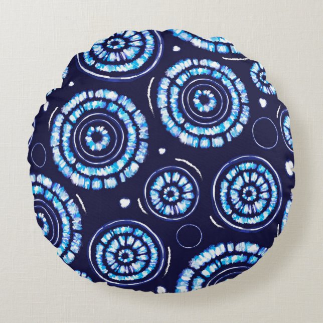 Round Pillow Design  Rundes Kissen (Vorderseite)