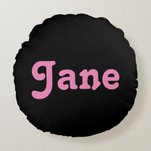 Round Pillow Jane Rundes Kissen