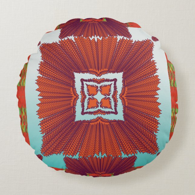 Round Pillow Rundes Kissen (Vorderseite)