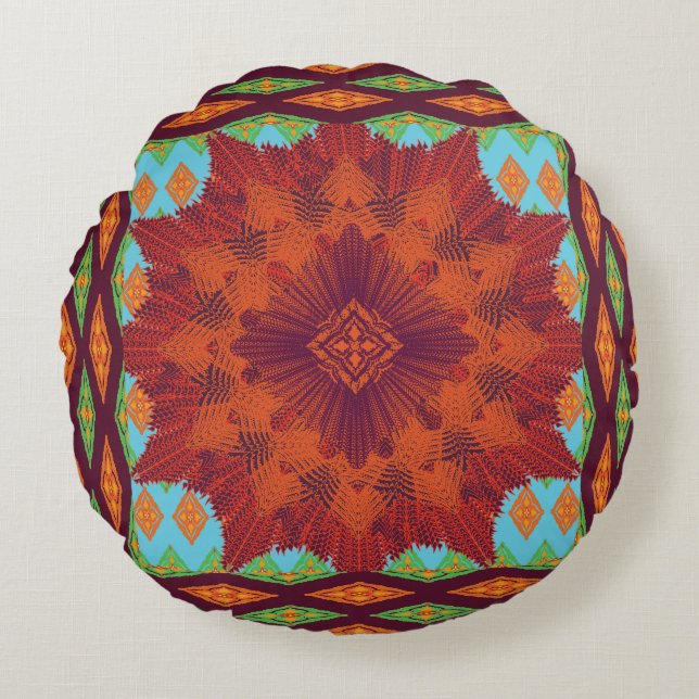 Round Pillow Rundes Kissen (Vorderseite)