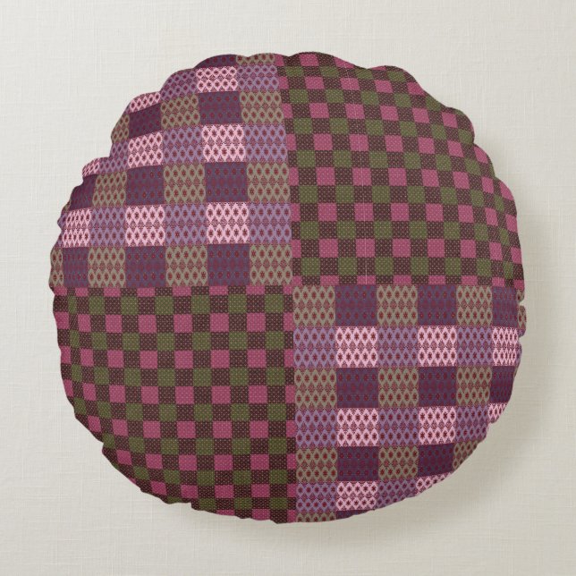 Round Pillow Rundes Kissen (Vorderseite)