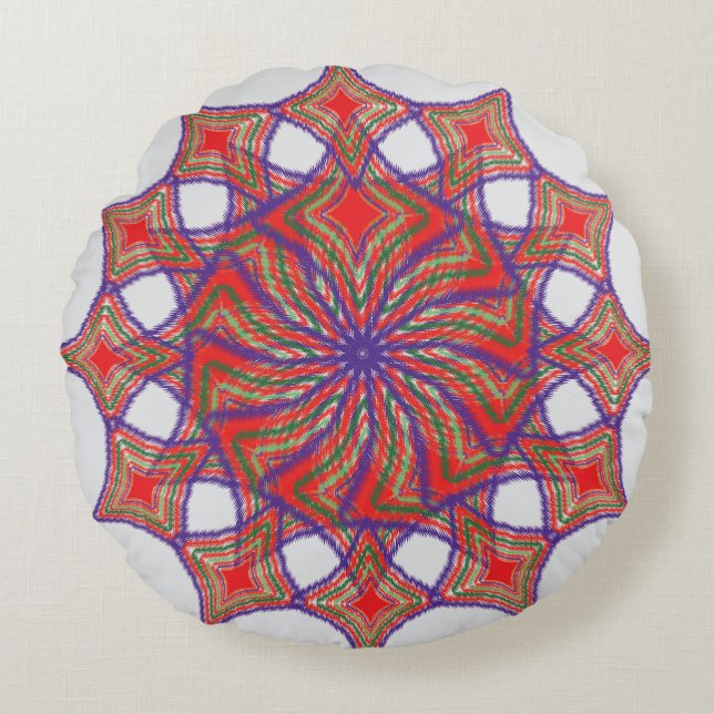 Round Pillow Rundes Kissen (Vorderseite)