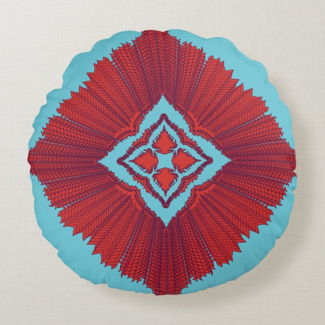 Round Pillow Rundes Kissen (Vorderseite)