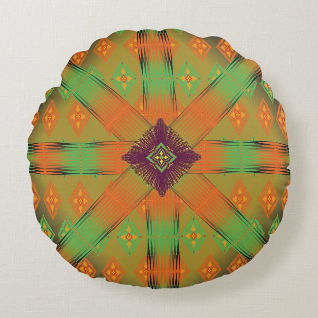 Round Pillow Rundes Kissen (Vorderseite)